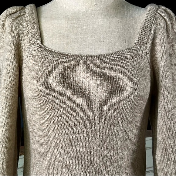 Anthropologie Square Neck Sweater S - Picture 11 of 14